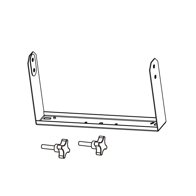 KV2 Audio EX6 Horizontal Bracket Rama montażu poziomego dla EX6